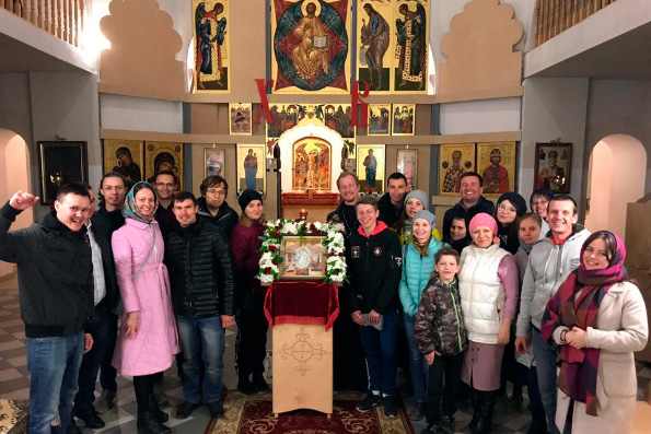 Православная молодежь Казани посетила храм святителя Николая в селе Пановка Высокогорского района