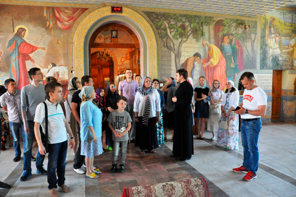 Актив казанской православной молодежи посетил Чебоксарскую епархию