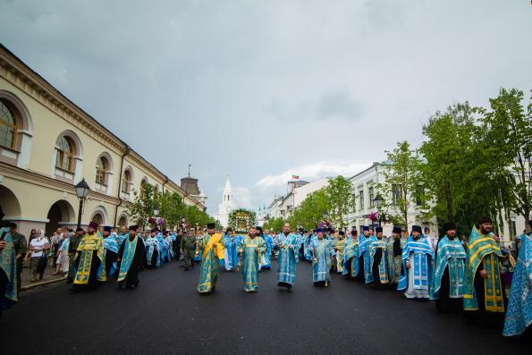В Татарстанской митрополии прошли торжества по случаю 440-летия явления иконы Божией Матери во граде Казани