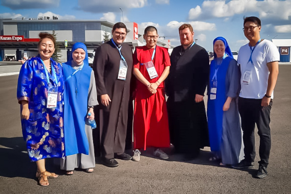 В православной молельной комнате, организованной в месте проведения WorldSkills Kazan 2019, дежурят священники Казанской епархии