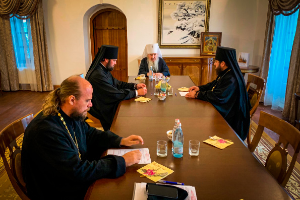 Очередное заседание Архиерейского совета Татарстанской митрополии состоялось в Свияжском монастыре