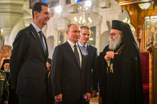 Президент России Владимир Путин посетил Антиохийскую Патриархию