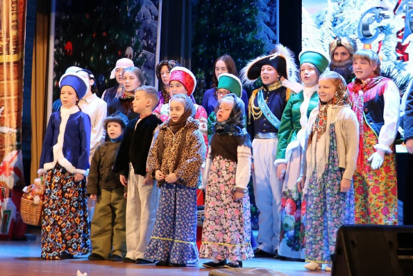 Рождественский концерт-спектакль в Мамадыше посетили более двухсот детей