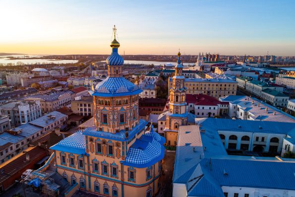 Петропавловский собор в городе Казани