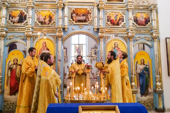Епископ Игнатий освятил храм в селе Сиктерме-Хузангаево