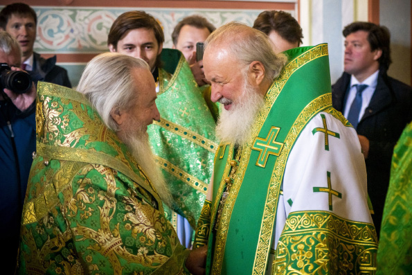 Святейший Патриарх Кирилл выразил соболезнование в связи с кончиной митрополита Казанского и Татарстанского Феофана