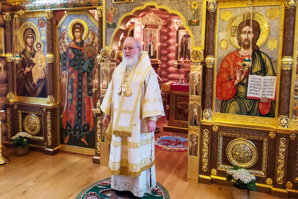 Святейший Патриарх Кирилл совершил литию по почившему митрополиту Казанскому Феофану