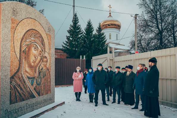 Глава Бугульмы ознакомился с ходом восстановительных работ в Бугульминском Казанско-Богородицком монастыре