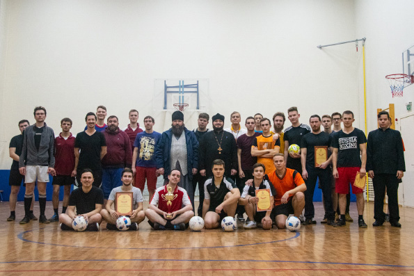 В Казанской духовной семинарии прошел турнир по футболу