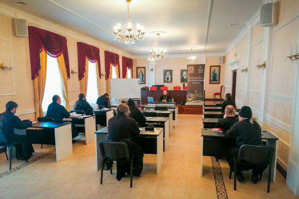 В Раифском монастыре состоялись очередные занятия для слушателей богословских курсов