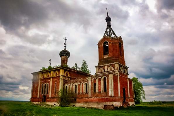 В старинном храме Казанской иконы Божией Матери села Бураково состоялся молебен