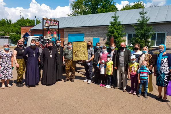 Верующие Чистопольской епархии совершили велопробег с иконой Богородицы «Живоносный источник»