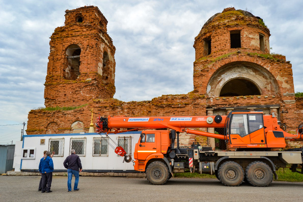 В садовом обществе «Ивушка» Тукаевского района РТ начинается восстановление Богоявленского храма