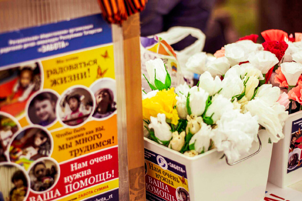В казанском храме преподобного Серафима Саровского пройдет благотворительная акция «Белый цветок»