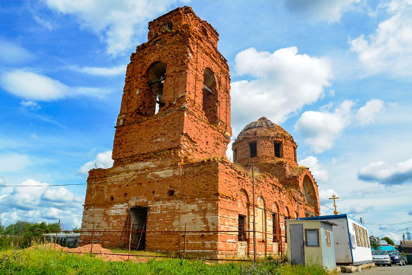 Началось восстановление Богоявленской церкви в СНТ «Ивушка»
