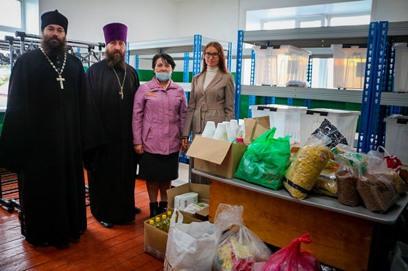 В Спасском районе открылся новый склад гуманитарной помощи