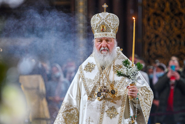 Патриарх Кирилл: Церковь молится, чтобы междоусобная брань закончилась как можно быстрее и не ожесточила народы Руси