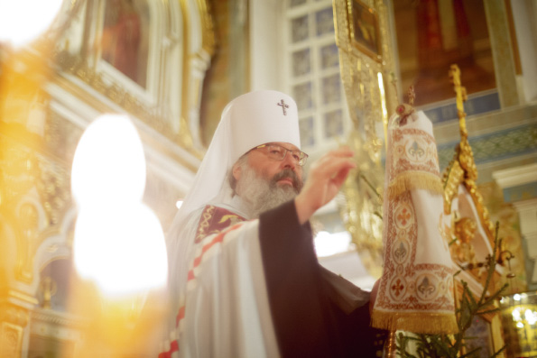 Анонс святочных служений митрополита Кирилла