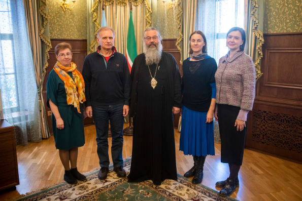 Митрополит Кирилл встретился с участниками конференции, посвящённой созданию в храмах доступной среды для инвалидов