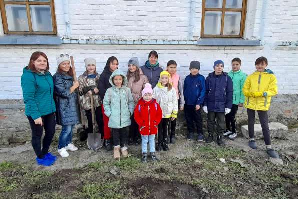 Воспитанники воскресной школы села Билярск приняли участие во всероссийской акции по восстановлению лесов