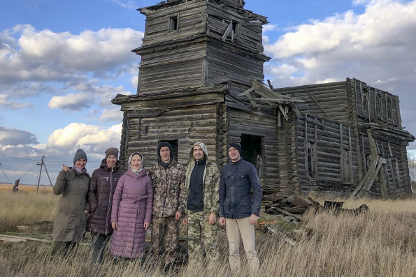Православная молодежь Казани совершила трудовую поездку в село Русское Ходяшево