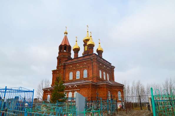 Храм святителя Николая Чудотворца в селе Князево