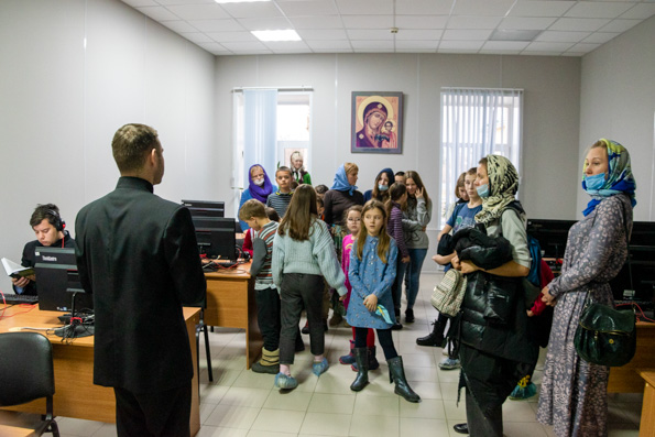 Состоялась экскурсия учащихся воскресной школы Всецарицынского прихода в Казанскую духовную семинарию