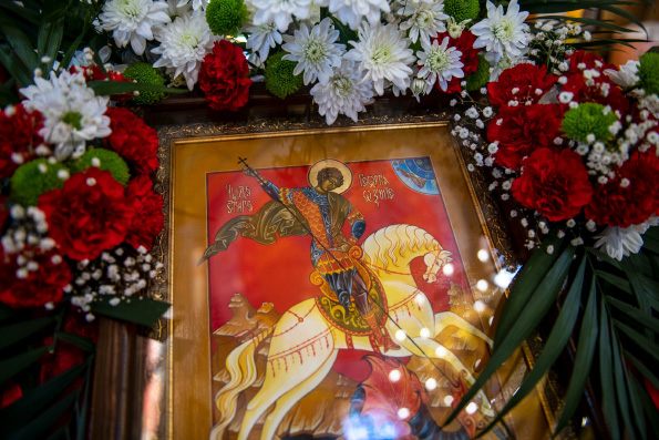 В Новоиерусалимском архиерейском подворье отметили грузинский церковный праздник Гиоргоба