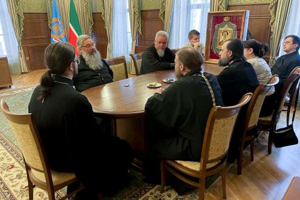 Комиссия Учебного комитета Русской Православной Церкви посещает Казанскую духовную семинарию