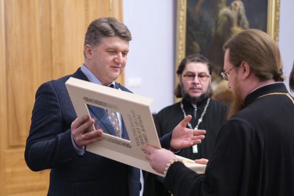 Московскую духовную академию посетил директор издательского дома «Логос»
