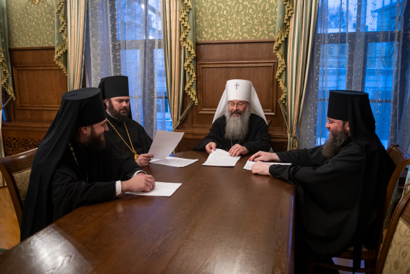 Состоялось заседание Архиерейского совета Татарстанской митрополии