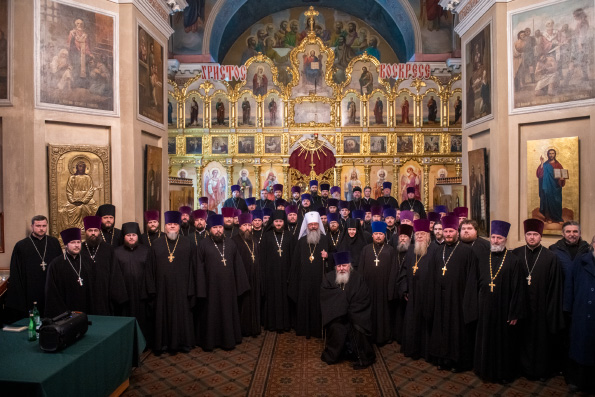 Под председательством митрополита Кирилла состоялось собрание духовенства Чистопольской епархии