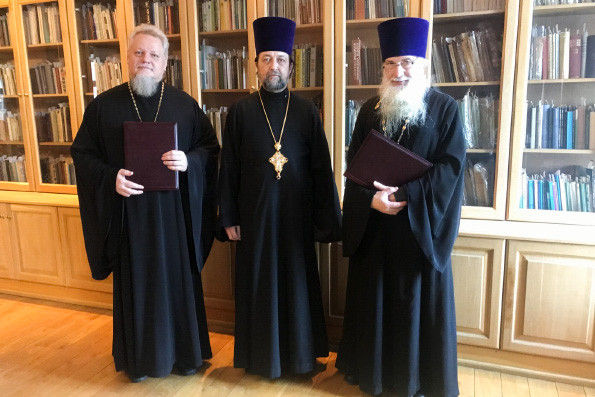 Синодальная библиотека и Казанская духовная семинария подписали договор о сотрудничестве