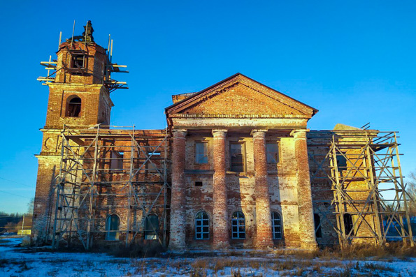 Для восстанавливающего Преображенского храма в селе Юматово приобрели колокола