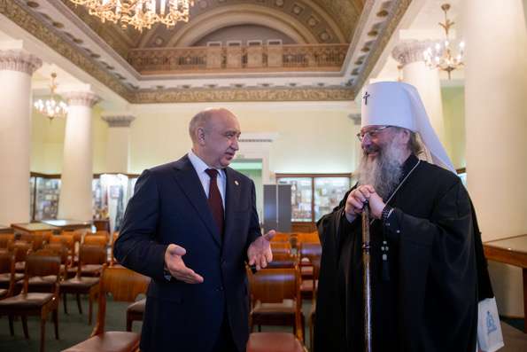 Глава Татарстанской митрополии встретился с ректором Казанского федерального университета