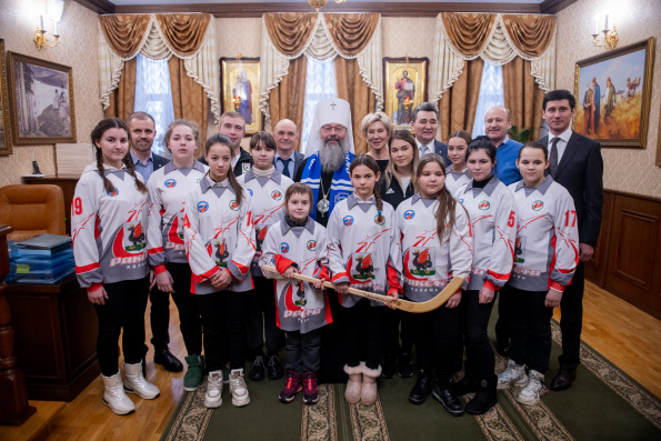 Подписано соглашение о сотрудничестве Казанской епархии и республиканской Федерации хоккея с мячом