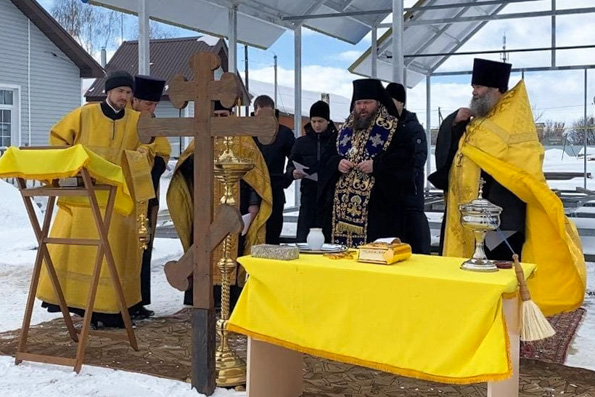 В селе Кулаево Пестречинского района заложили храм во имя святых Царственных страстотерпцев