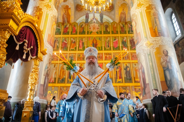 Торжества престольного праздника состоялись в Благовещенском соборе столицы Татарстана