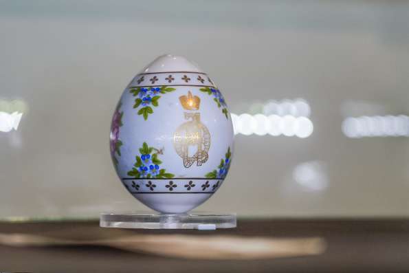В Музее истории Благовещенского собора Казани проходит выставка пасхальных яиц