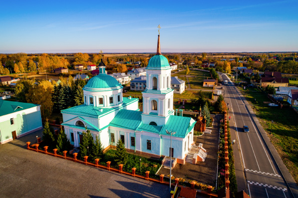 Храм святителя Николая Чудотворца в селе Никольское (Русское Никольское)