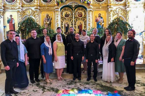 В День Святой Троицы в Нижнекамске состоялся концерт архиерейского мужского хора Казанской епархии