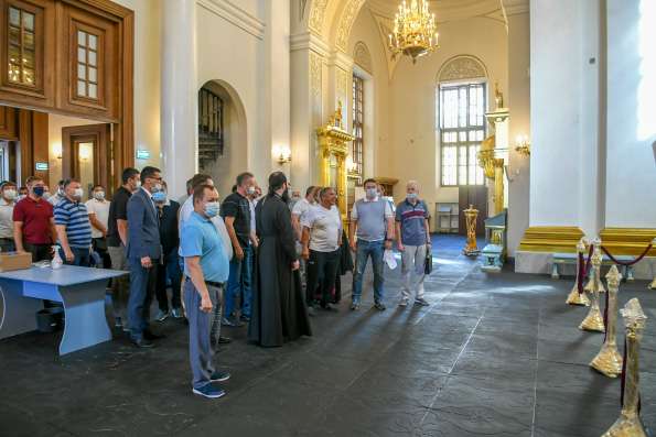 Готовящийся к открытию собор Казанской иконы Божией Матери осмотрел Президент Татарстана Рустам Минниханов
