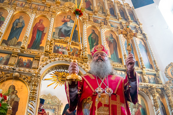 В день памяти пророка Божия Илии митрополит Кирилл возглавил престольные торжества в храме села Ильинского 