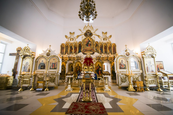 В Свято-Андреевском храме города Зеленодольска проводятся реставрационные работы