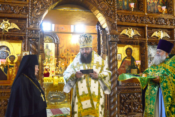 В Зилантовом монастыре поздравили игумению Сергию (Лакатош) с 75-летием