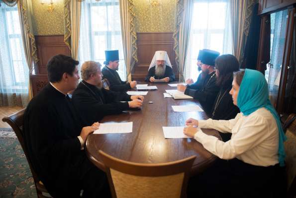 Митрополит Кирилл провел заседание административного совета Казанской духовной семинарии