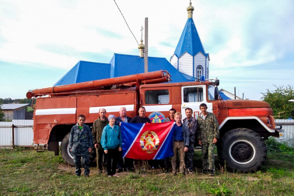 Добровольную пожарную дружину православного прихода Менделеевского района РТ отметили наградой