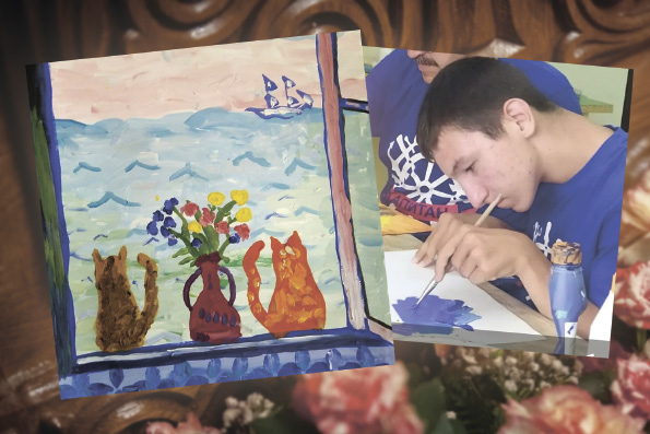 Социальная деятельность РООРДИ «Забота» помогла ребенку с инвалидностью победить в конкурсе рисунков