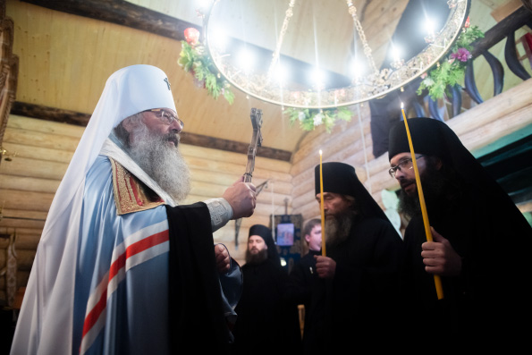 Митрополит Кирилл совершил иноческий постриг в скиту Раифского монастыря