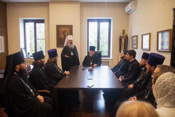 Под председательством митрополита Кирилла состоялся Административный совет Казанской духовной семинарии